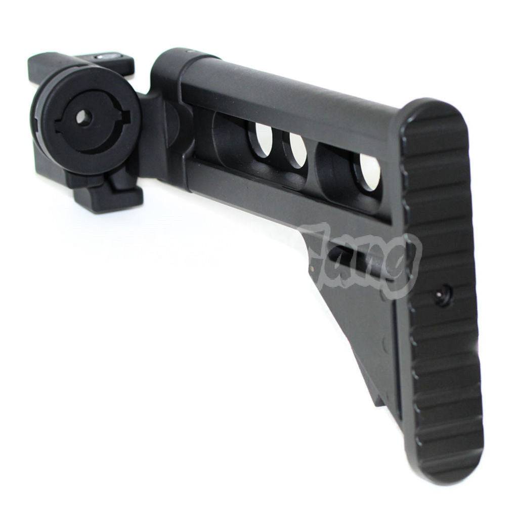 D-BOYS LR-300 Metal Extendable Folding Stock For M4 M16 Series AEG Airsoft Black