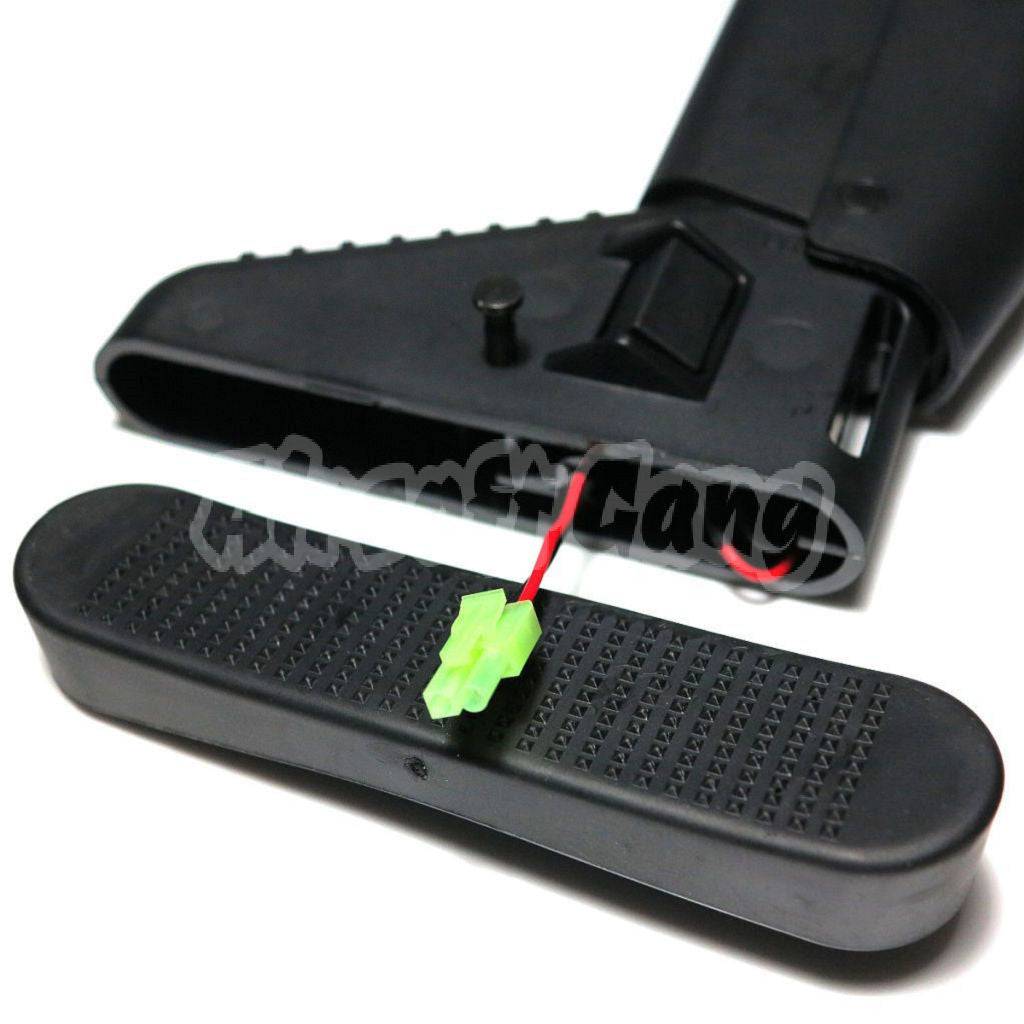 D-BOYS Side Folding Retractable Stock For SCAR (Gen III) AEG Airsoft Black