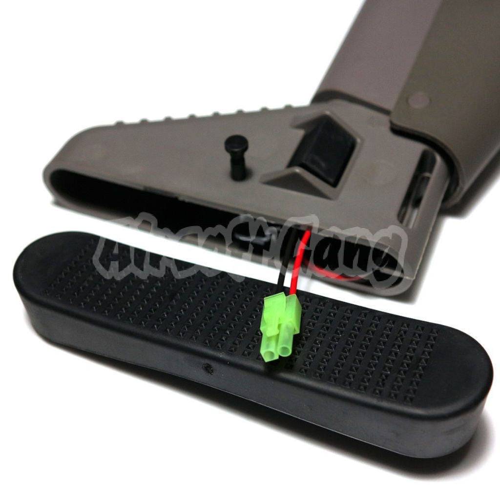 D-BOYS Side Folding Retractable Stock For SCAR (Gen III) AEG Airsoft Dark Earth