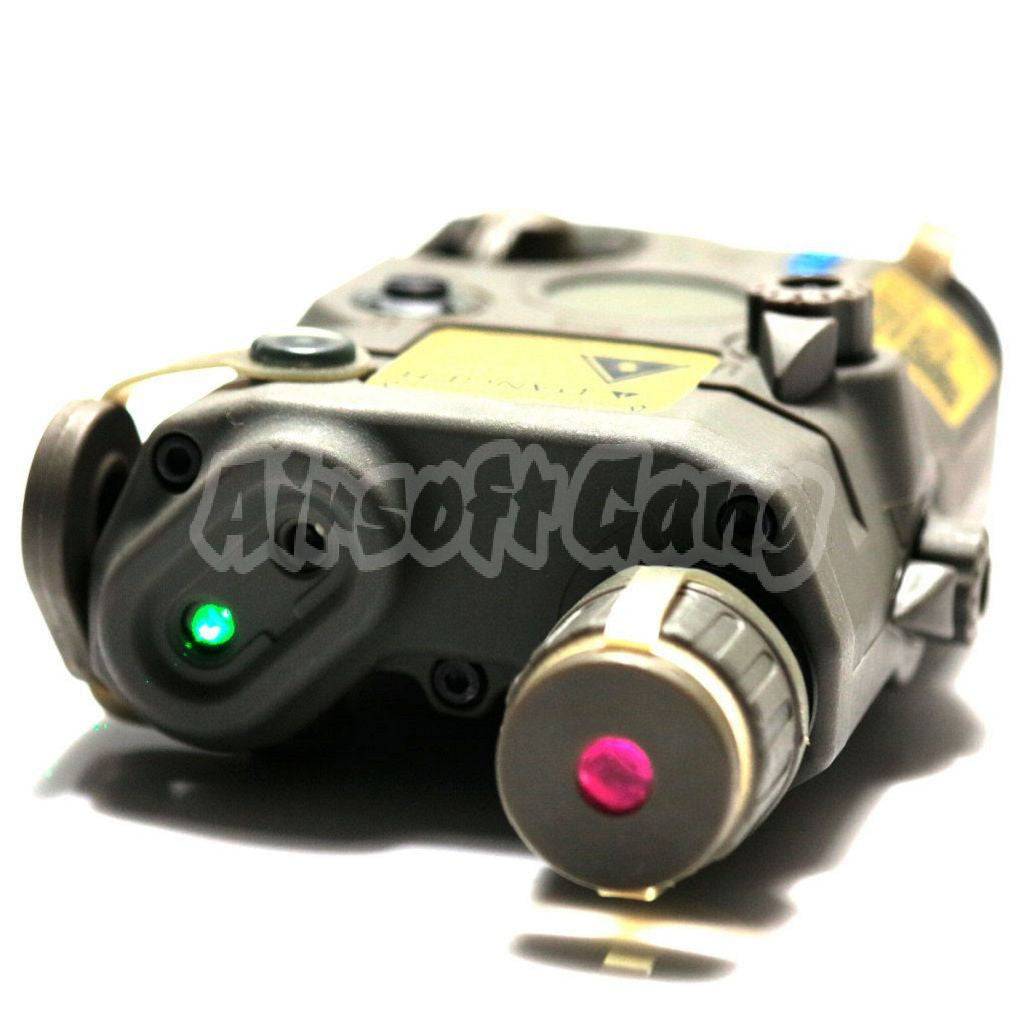 FMA PEQ 15 LA Style Upgrade Version Box with Green Dot Laser ACU Foliage Green FG