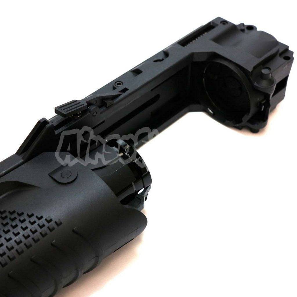 EGLM Fast Side Loading 40mm SCAR Grenade Launcher For AEG SCAR ASC MK16 D-Boys VFC Echo1 G&G Classic Army And Other SCAR MK16 MK17 Black