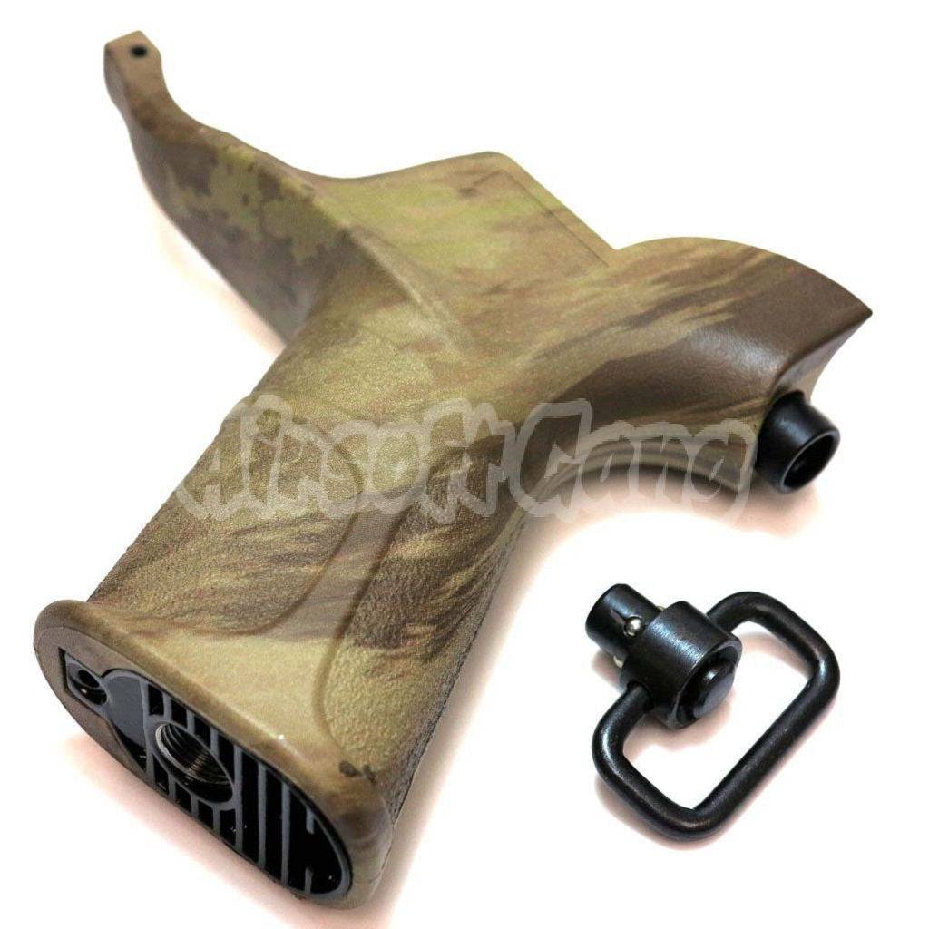 APS HAKKOTSU QD Sling Grip For M4 M16 Series AEG Airsoft A-TACS Camo