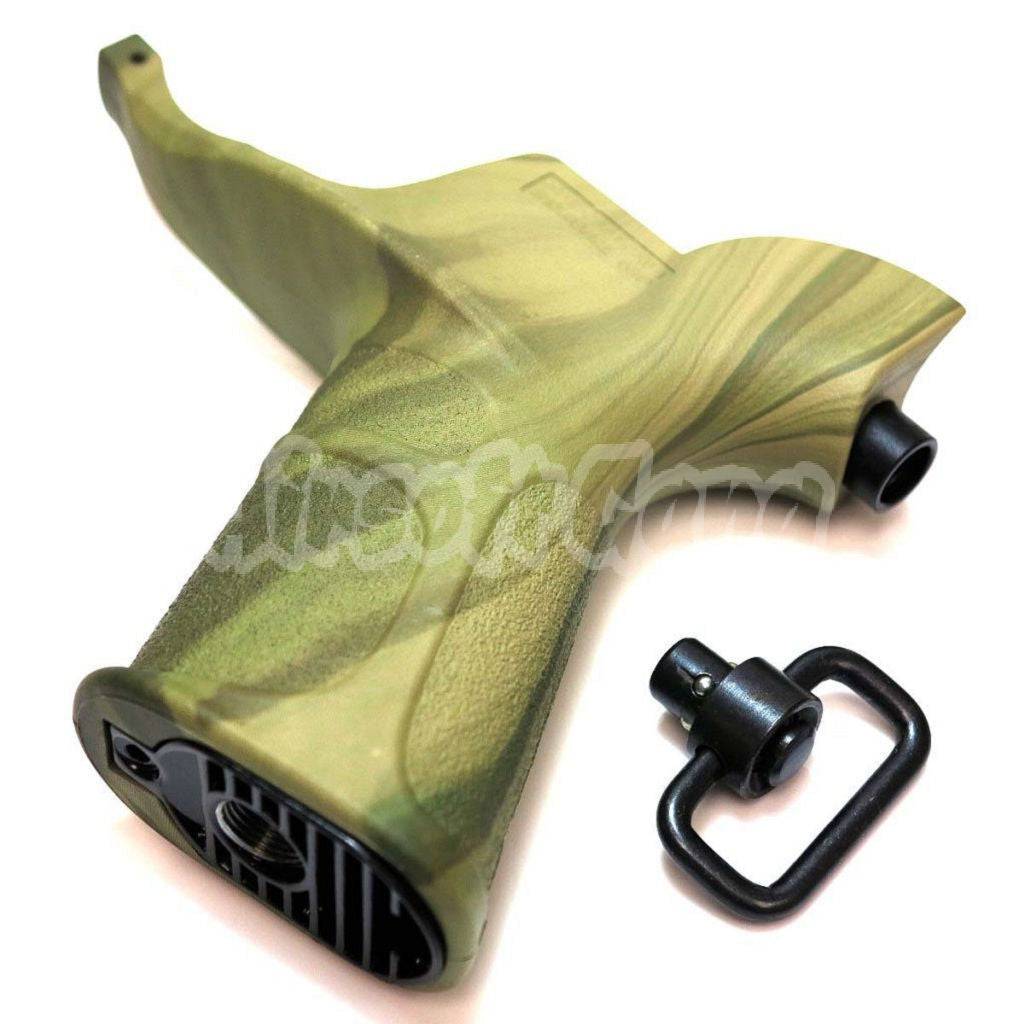 APS HAKKOTSU QD Sling Grip For M4 M16 Series AEG Airsoft A-TACS FG Camo
