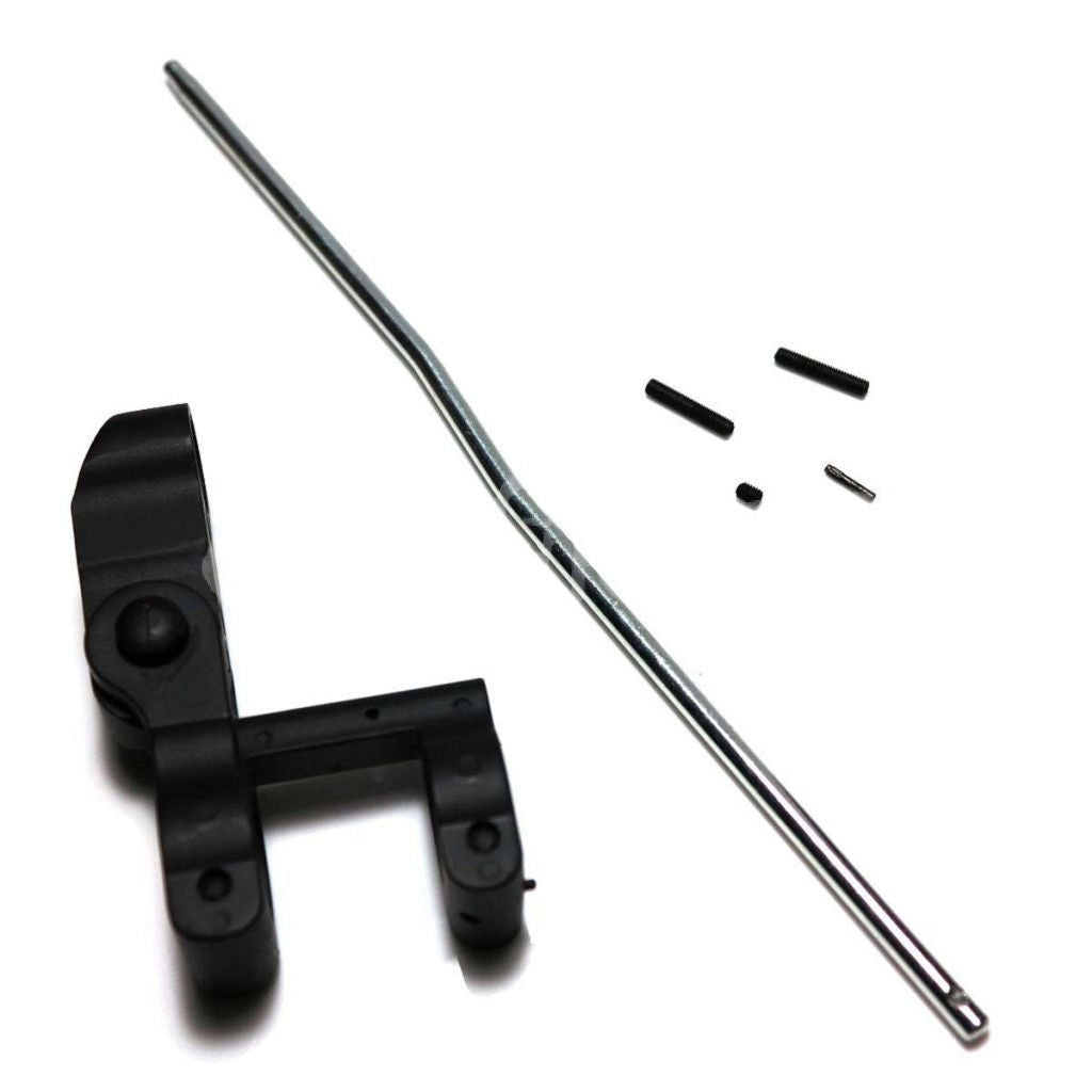 D-BOYS Flip Up Foldable Front Sight with Gas Tube For M4 M16 Series AEG Airsoft Black