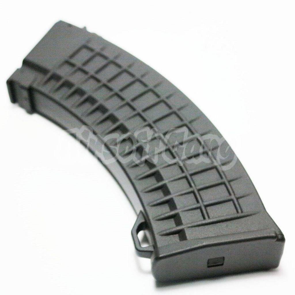 CYMA 150rd Mid-Cap Waffle Magazine For AK-Series CYMA / Tokyo Marui / D-Boys / Jing Gong JG / Classic Army / ICS / APS AEG Airsoft Black