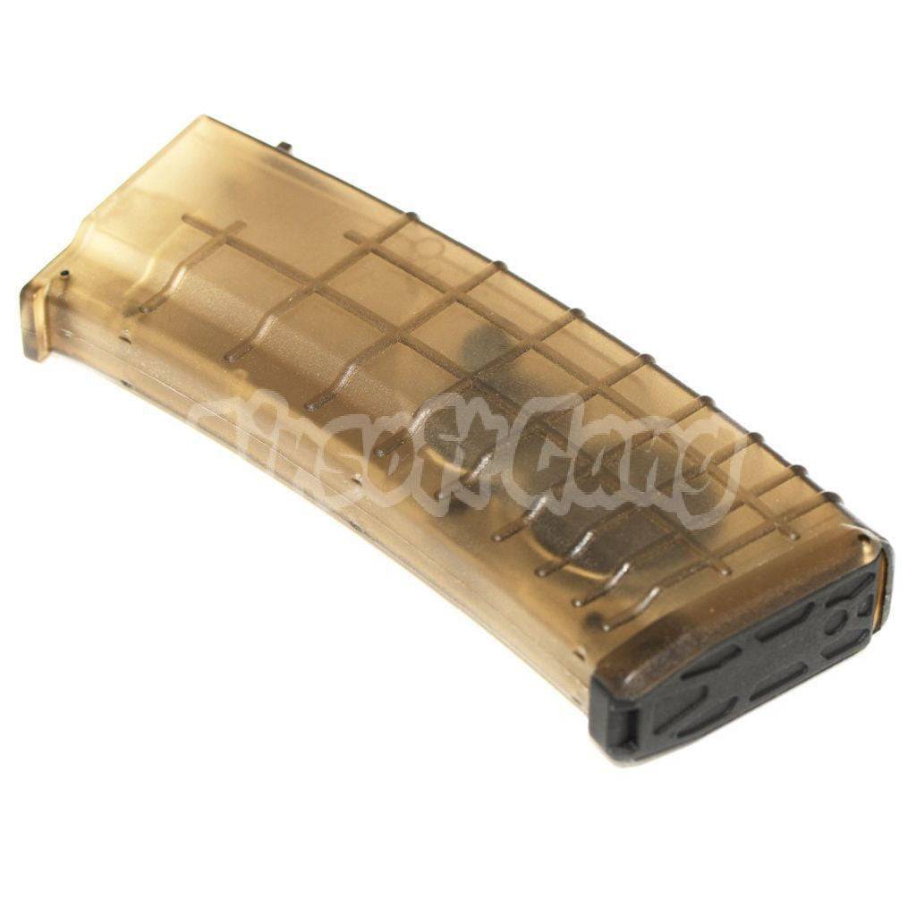 CYMA 360rd Flash Mag Waffle Magazine For AK-Series CYMA / Tokyo Marui / D-Boys / Jing Gong JG / Classic Army / ICS / APS AEG Airsoft Semi Transparent