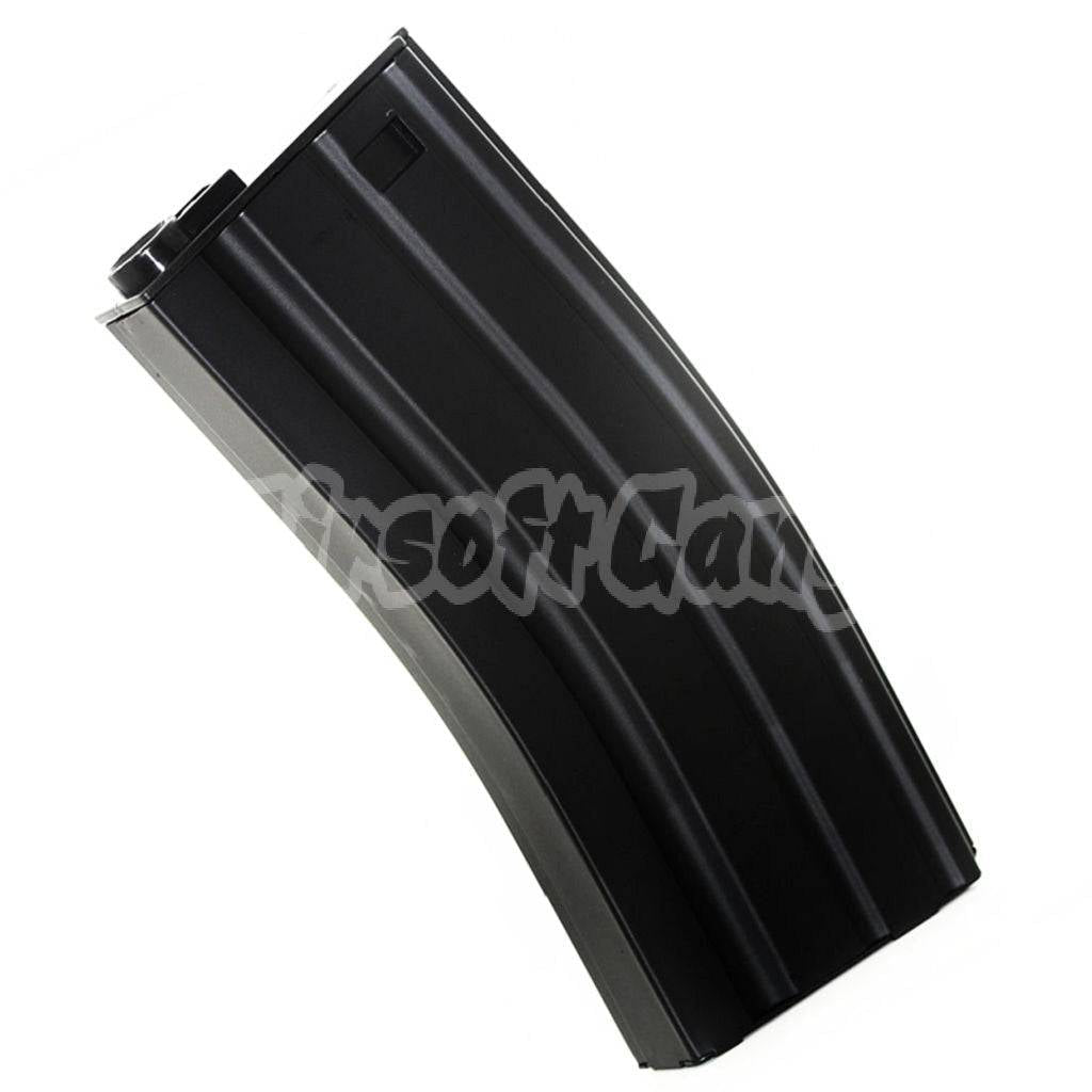 E&C 30rd Mid-Cap Metal Magazine For M4 M16 Series APS / D-Boys / E&C / CYMA / G&P / Tokyo Marui / ICS / Classic Army / Jing Gong JG AEG Airsoft Black
