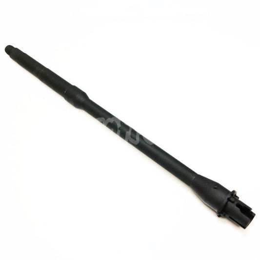 5KU Metal Outer Barrel Mid Length 365mm 14.25" Inches -14mm CCW Threading For M4 M16 Series AEG Airsoft Black