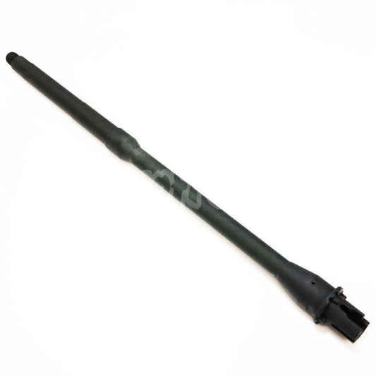 5KU Metal Outer Barrel Mid Length 405mm 16" Inches -14mm CCW Threading For M4 M16 Series AEG Airsoft Black