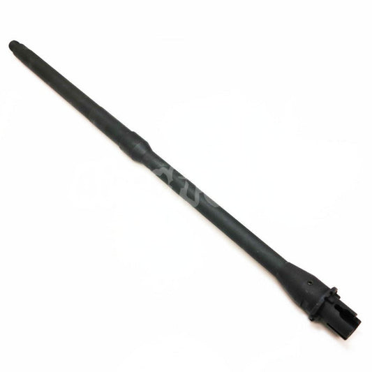 5KU Metal Outer Barrel Mid Length 460mm 18" Inches -14mm CCW Threading For M4 M16 Series AEG Airsoft Black