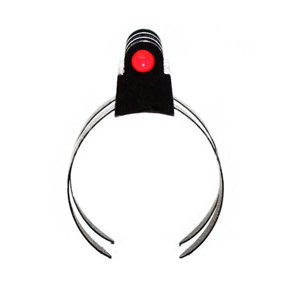 APS 50x2 Fabric Optic Front Sight For CAM870 M870 Shotgun Airsoft Black/Red