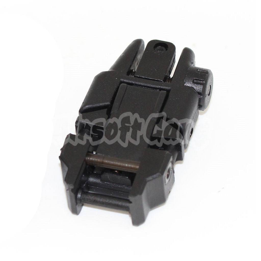 APS Rhino Rear Sight with Fiber Optic Black/Green