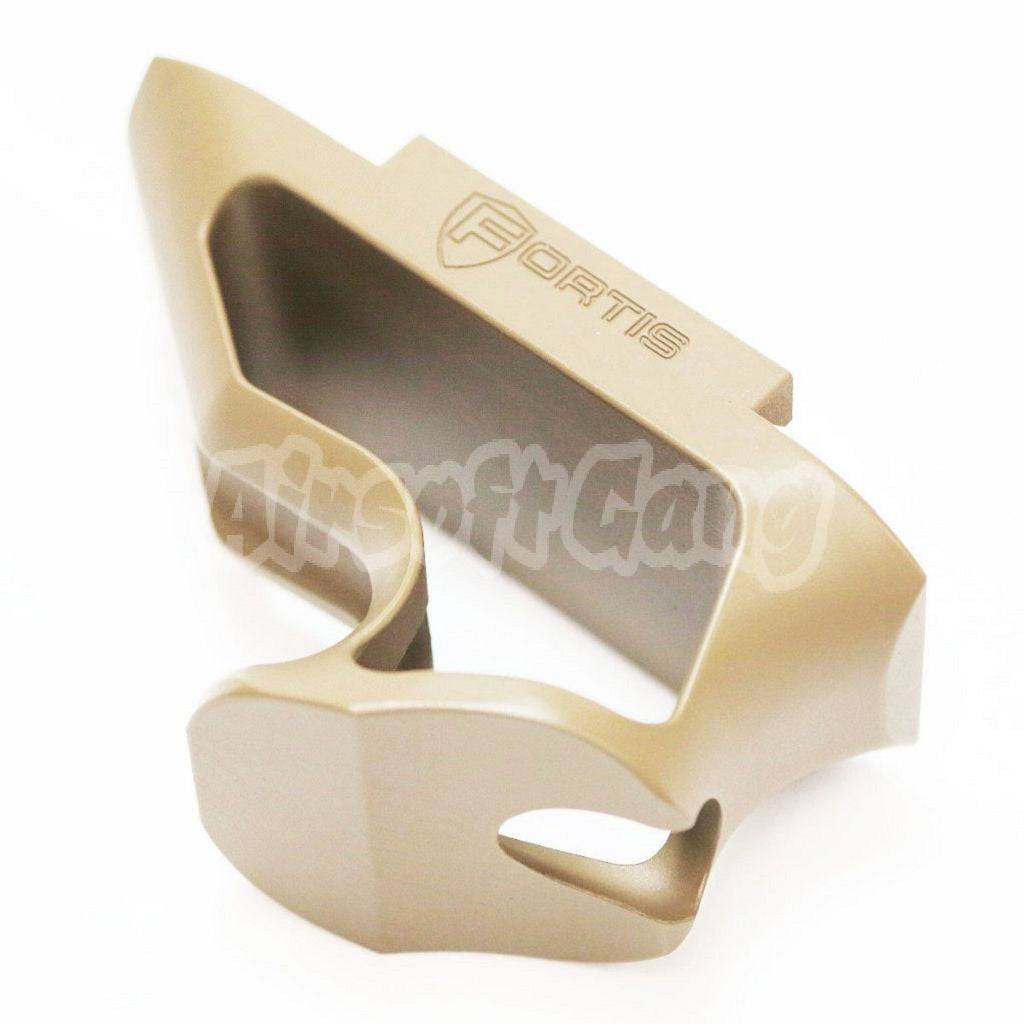 PTS Fortis Shift Short Angle Grip Rail Mount Version For Standard 1913 Rail Keymod Dark Earth