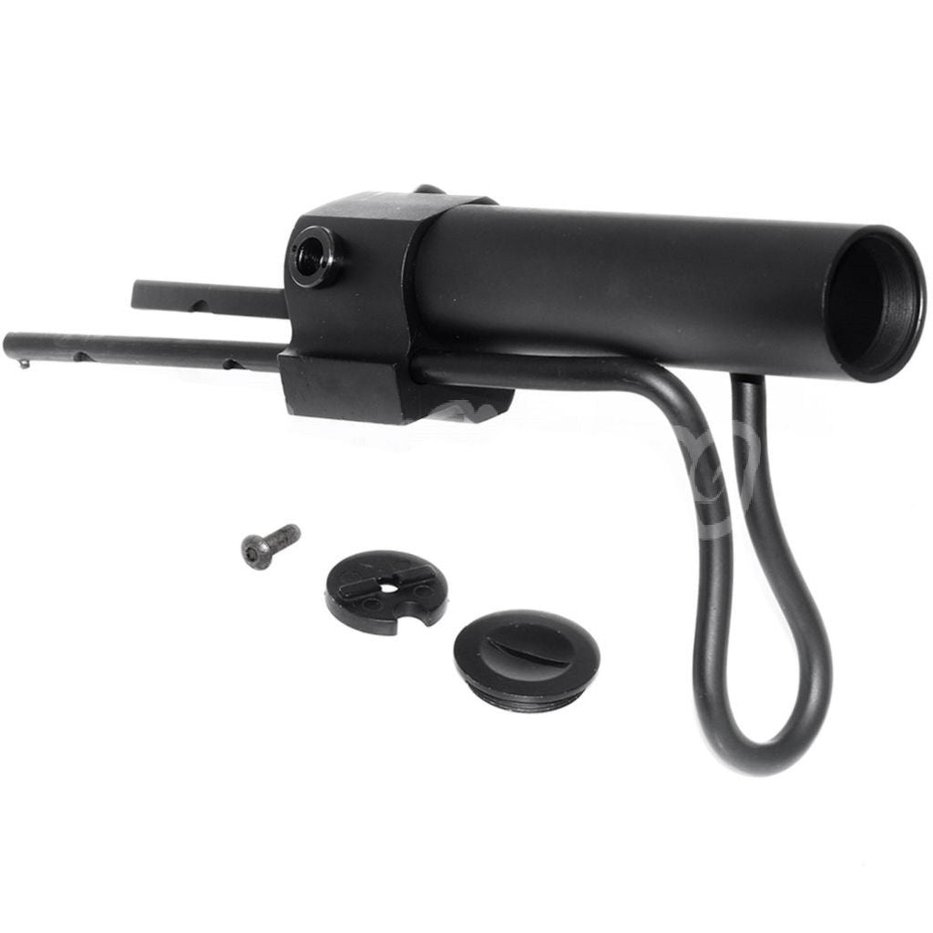 3-Position High Strength Steel Tanker Stock For M4 M16 Series AEG Airsoft Black