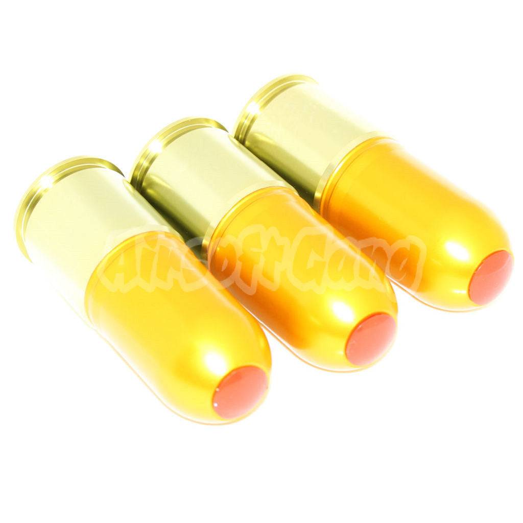 3pcs 40mm Co2 Gas Grenade Cartridge Shell Long Type Paintball/BB Shower