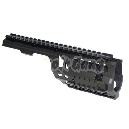 Light Weight 250mm Rail System Handguard For Tokyo Marui MP5K / MP5K PDW Airsoft Black