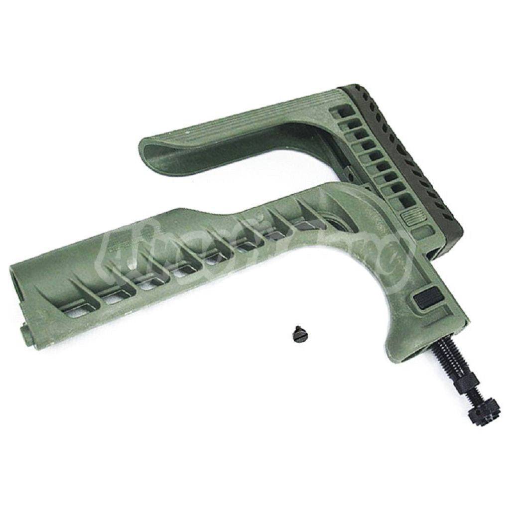 SSR-25 Sniper Adjustable Stock For M4 M16 SR25 Series AEG Olive Drab OD