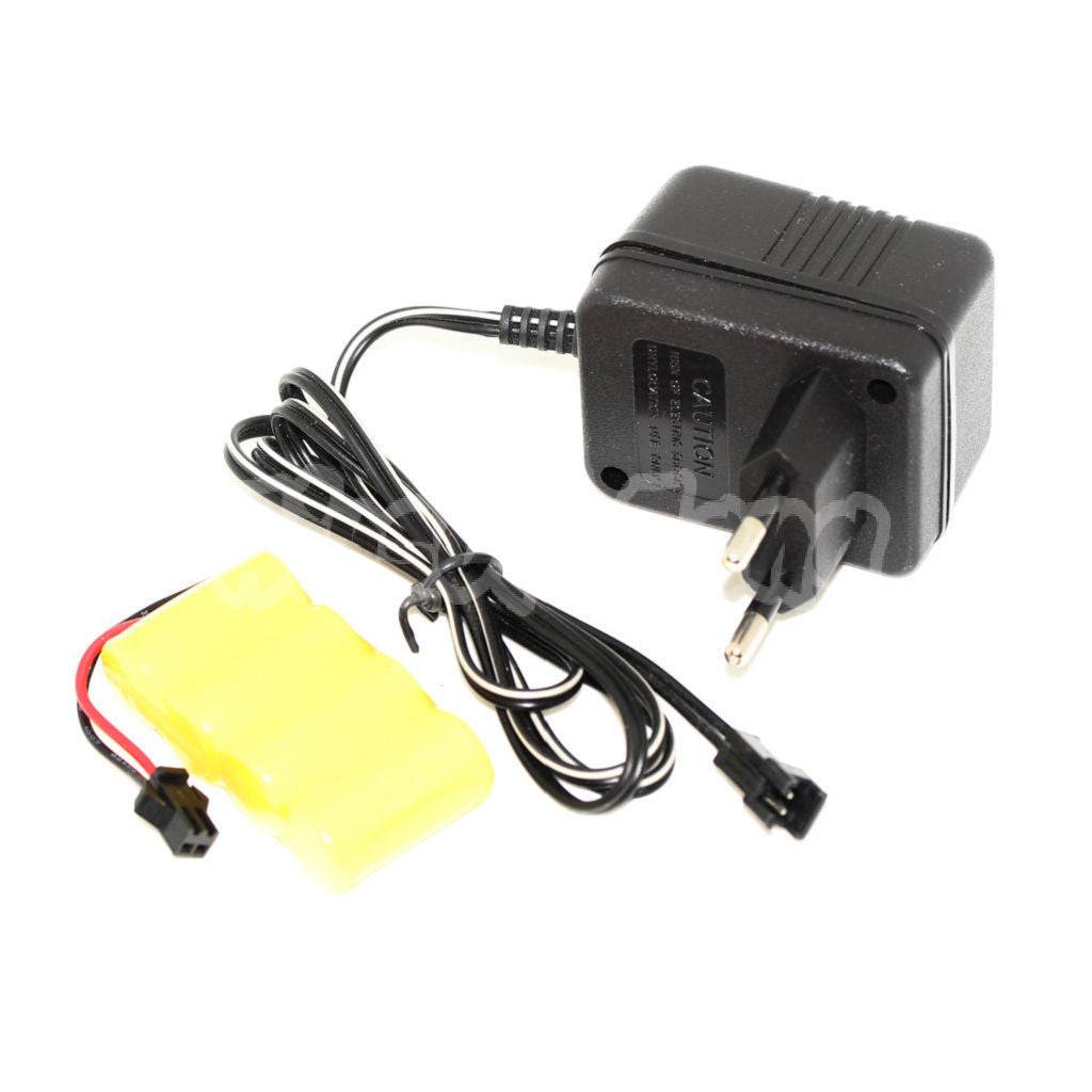 BATTLEAXE 2500rd Drum Magazine Auto Winding Electric Sound Control C-Mag For G36 Series AEG Airsoft Black