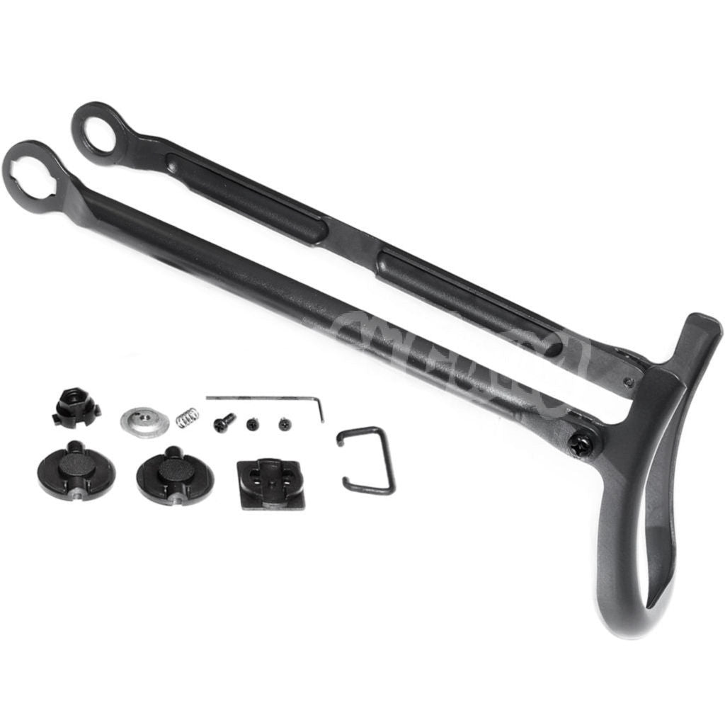 CYMA Bulgarian Style Metal Under-Folding Stock For CM028S AK47S AK Beta VFC / G&G / Classic Army / ICS / SRC Jing Gong JG / CYMA / Echo1 / Matrix AEG Airsoft