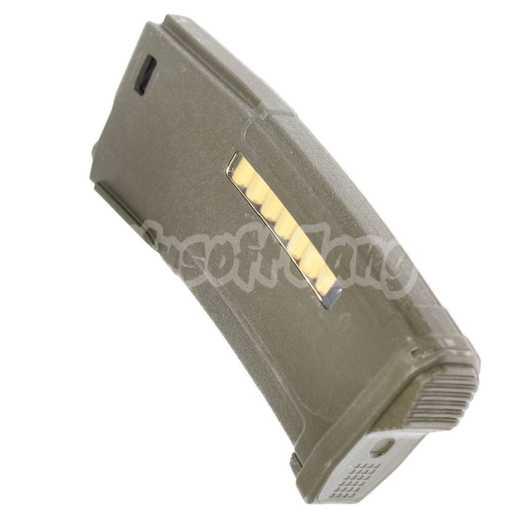 PTS 150rd EPM Mid-Cap Enhanced Polymer Magazine For M4 Series Tokyo Marui KWA PTS PDR-C ERG Masada G&P VFC-416 CA-416 AMOEBA AM Variants AEG Airsoft Olive Drab OD