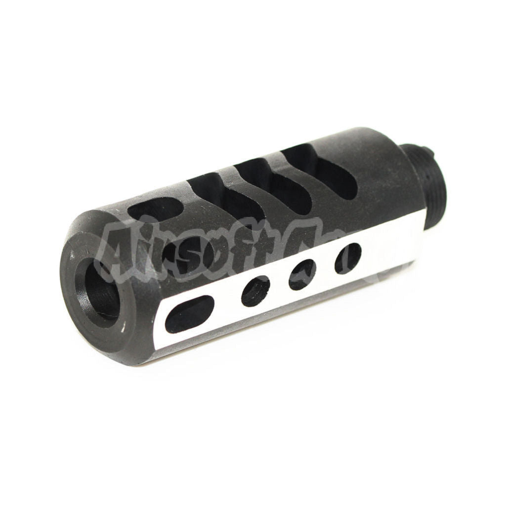 5KU Aluminum Compensator Type 3 For Tokyo Marui Hi-Capa 5.1 GBB Pistol Airsoft Black/Silver