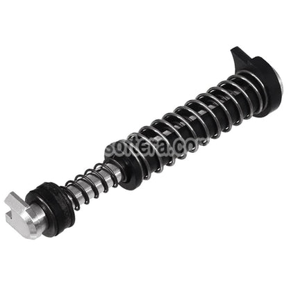 Airsoft AIP Stainless Steel Recoil Spring Rod Set For Tokyo Marui G17 Gen4 Series GBB Pistols Black/Silver