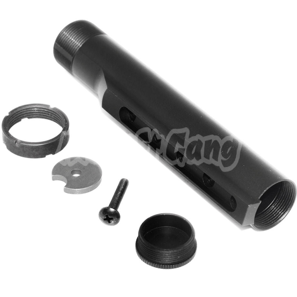 5KU 5-Position Stock Pipe For M4 M16 Series AEG Airsoft Black