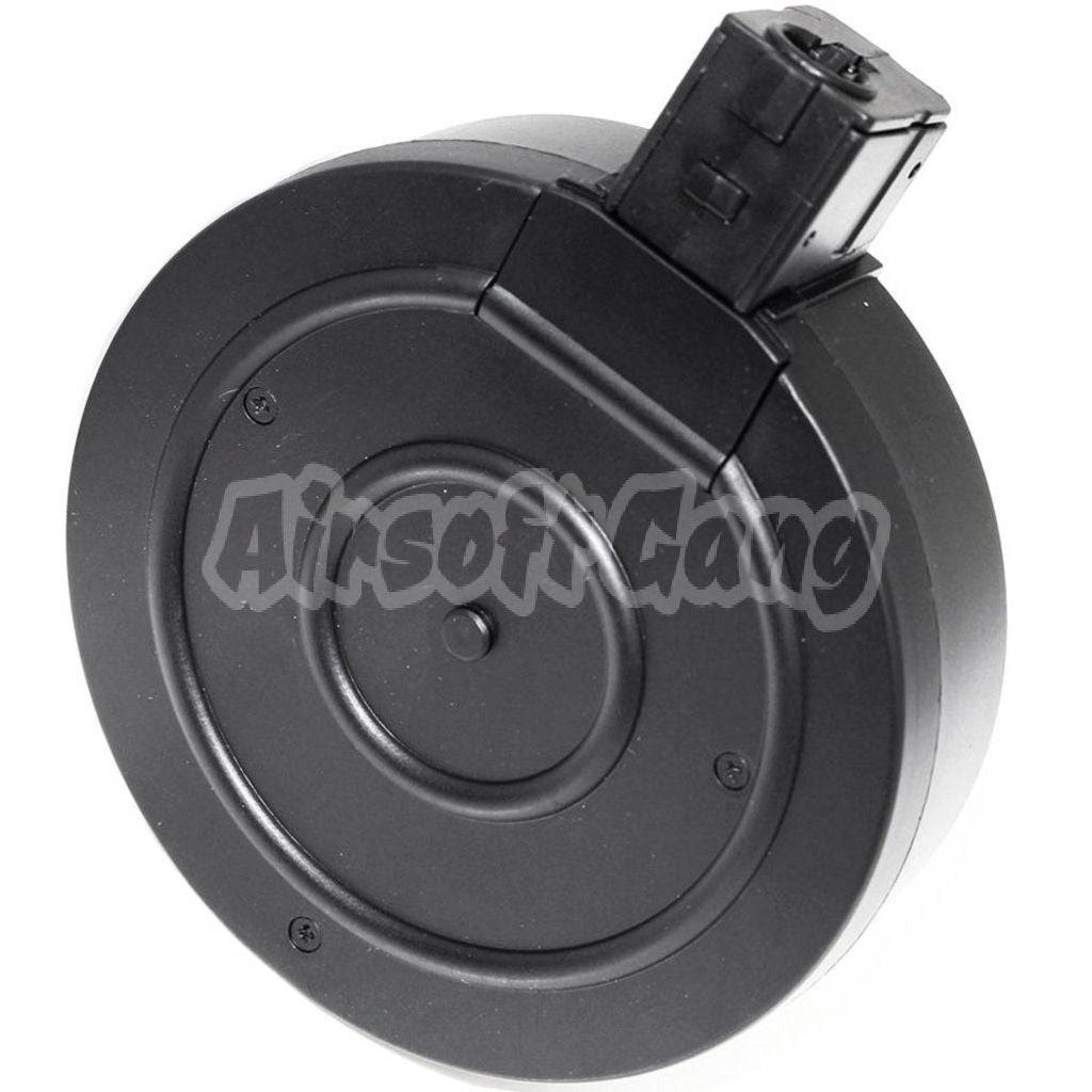 WELL 370rd Drum Mag Magazine For WELL R2 Tokyo Marui Vz61 SCORPION SMG AEP Airsoft