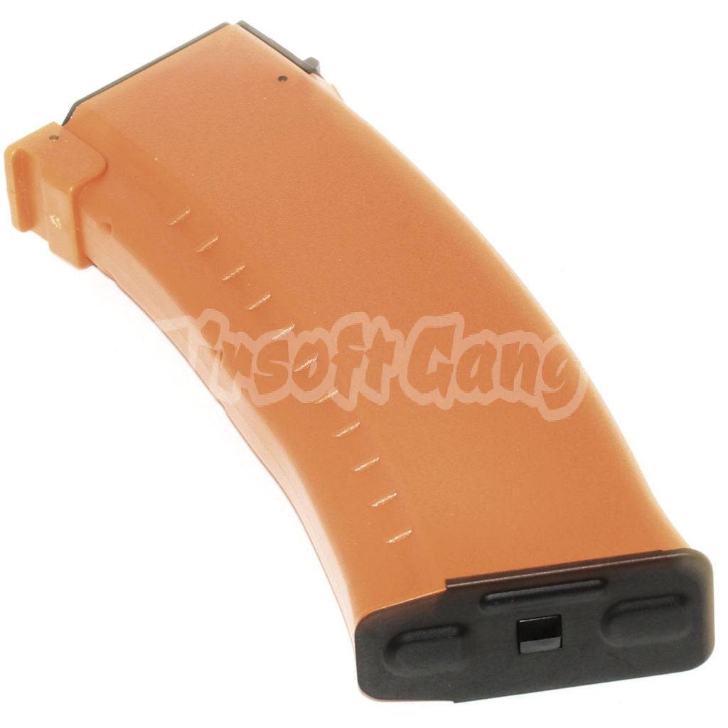Airsoft CYMA 150rd Mid-Cap Magazine For CYMA APS D-Boys ICS JG Tokyo Marui AEG AK Orange