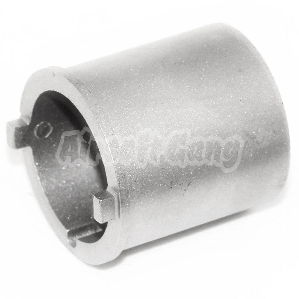 5KU Metal Barrel Extension Hop Up Round For WA M4 M16 Series GBB Airsoft Rifle Silver