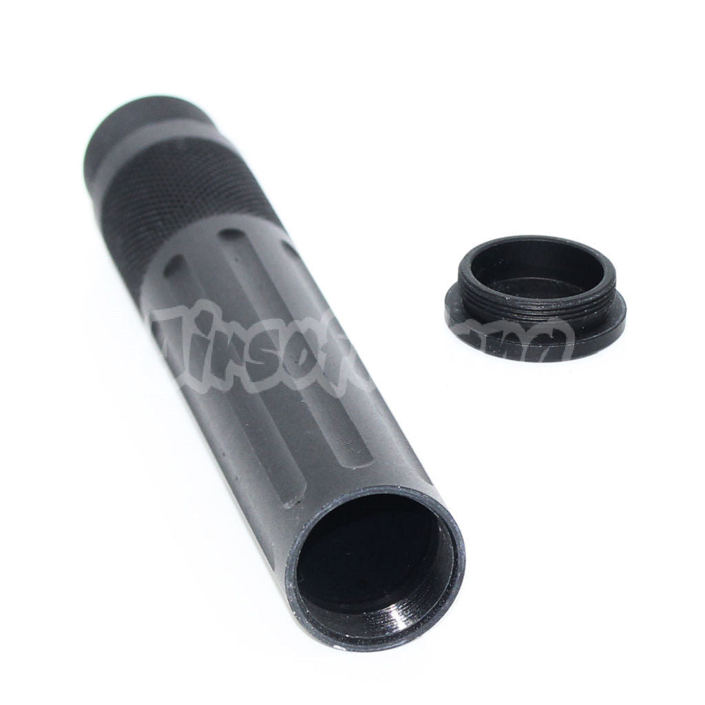 5KU Pistol Receiver Extension Tube For WA M4 M16 Series GBB Airsoft Black