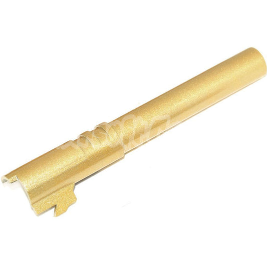 BELL 123mm Outer Barrel -12mm CCW For BELL ARMY Tokyo Marui 1911 GBB Pistol Airsoft Gold