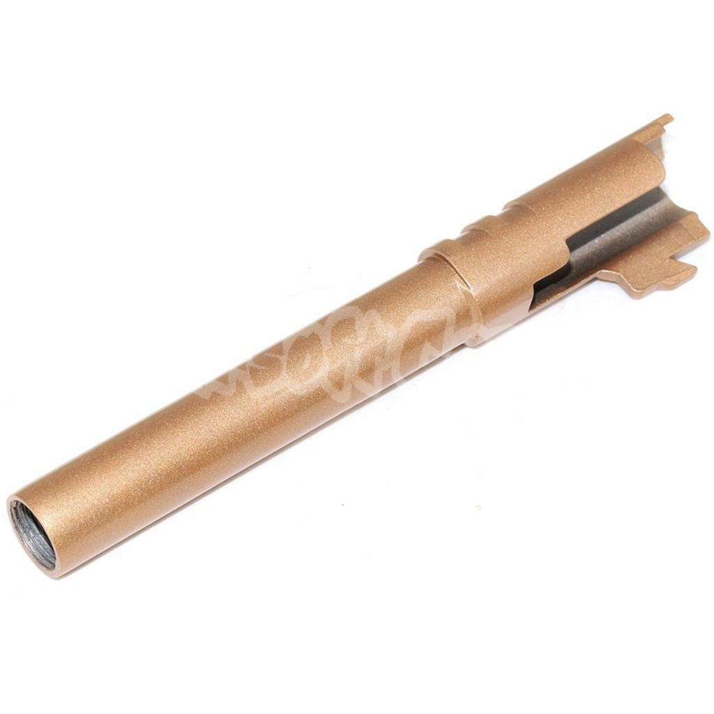 BELL 123mm Outer Barrel -12mm CCW For BELL ARMY Tokyo Marui 1911 GBB Pistol Airsoft Rose Gold