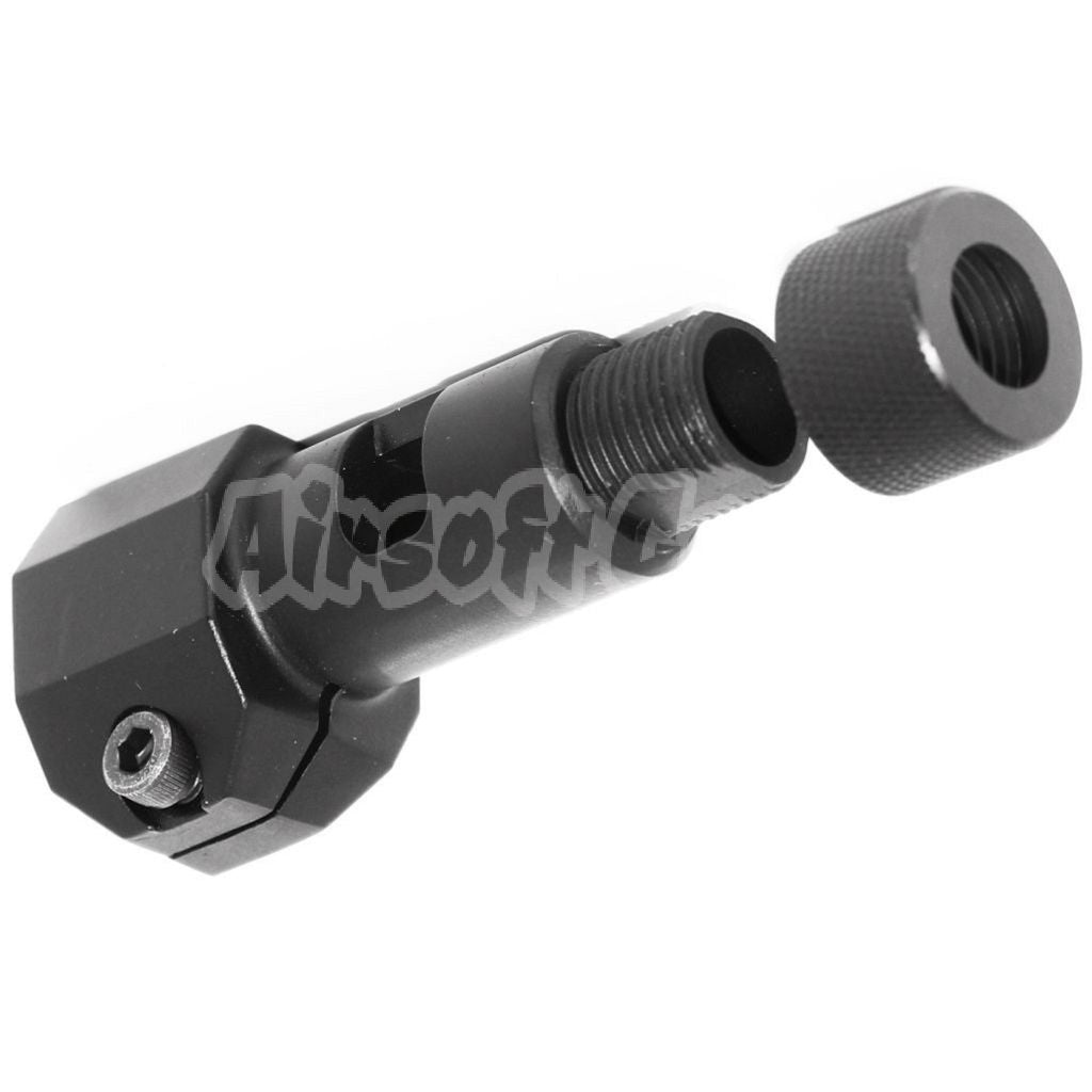74mm Metal Muzzle Brake Flash Hider For WELL L96 MB Series Sniper Rifle
