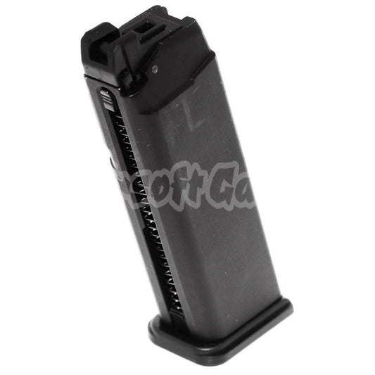 BELL 25rd Gas Mag Metal Magazine For BELL / Tokyo Marui G17 Series GBB Pistol Airsoft Black