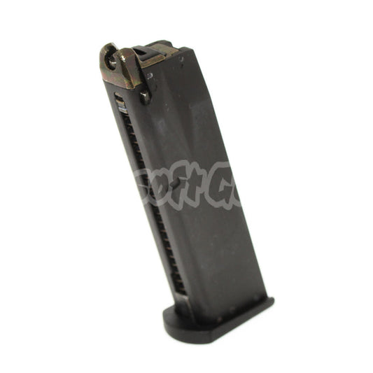 BELL 24rd Gas Mag Metal Magazine For BELL M9 / KSC Hard Kick Series GBB Pistol Airsoft Black