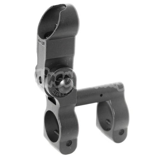 CYMA SPR Style MK12 MOD 0 Tactical Flip Up Front Sight For M4 M16 Series AEG Rifle Black