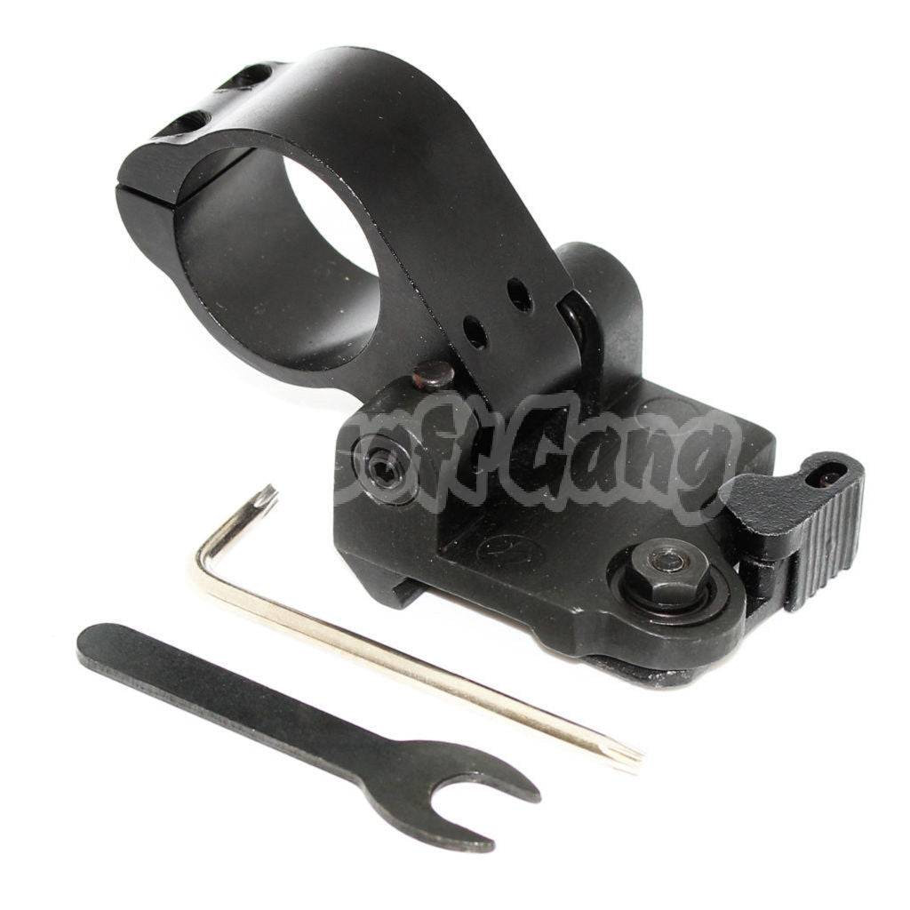 30mm Tactical Flip-To-Side QD FTS Mount Black