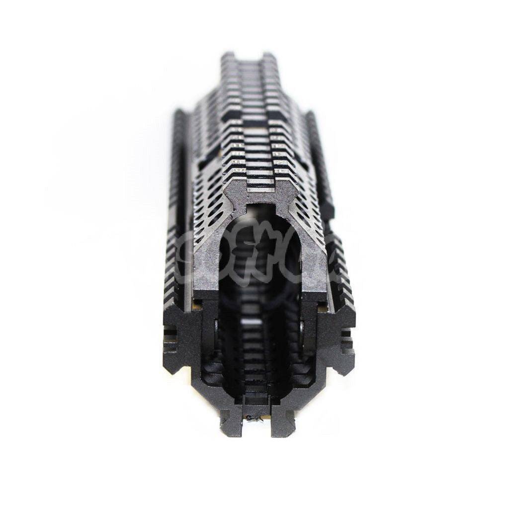 260mm CNC Aluminum Zen Style Rail System Handguard For AK Series GHK / LCT / Tokyo Marui / E&L / CYMA AEG Airsoft Black