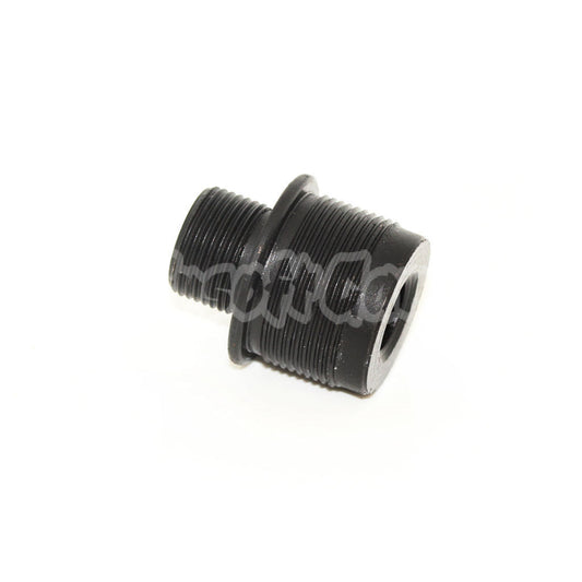 Metal Outer Barrel Silencer Compensator Adaptor For Tokyo Marui VSR-10 / WELL MB03 (14mm CW To CCW) Sniper Airsoft