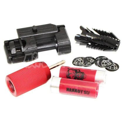 APS Smart Shot Mini Launcher with Cartridge Shell, Paintball Cylinder adaptor, Wad, Sealing Paper & Belt Loop
