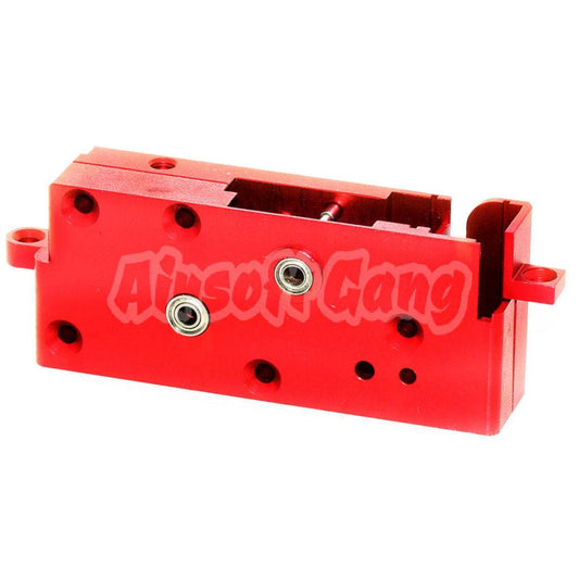 Army Force CNC Ball Bearing Gearbox Shell For G&D DTW / Systema PTW Airsoft Red