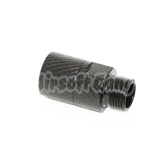 Metal Barrel Silencer Compensator Adaptor (-12mm To -14mm) with Wrench For Tokyo Marui G17 Pistol Airsoft