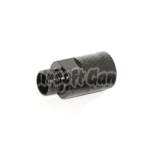 Metal Barrel Silencer Compensator Adaptor (+11mm To -14mm) with Wrench For WE GBB / BELL / KSC M9 Pistol Airsoft