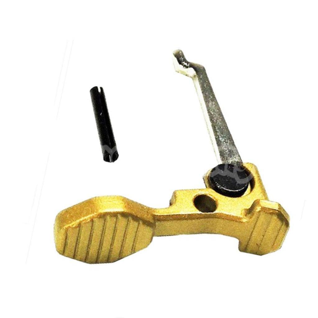 APS Phantom Extremis Rifle (PER) Bolt Release Catch For M4 M16 Series AEG Airsoft Gold