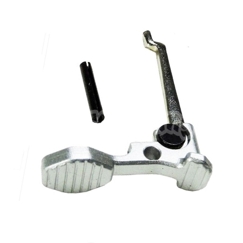 APS Phantom Extremis Rifle (PER) Bolt Release Catch For M4 M16 Series AEG Airsoft Silver