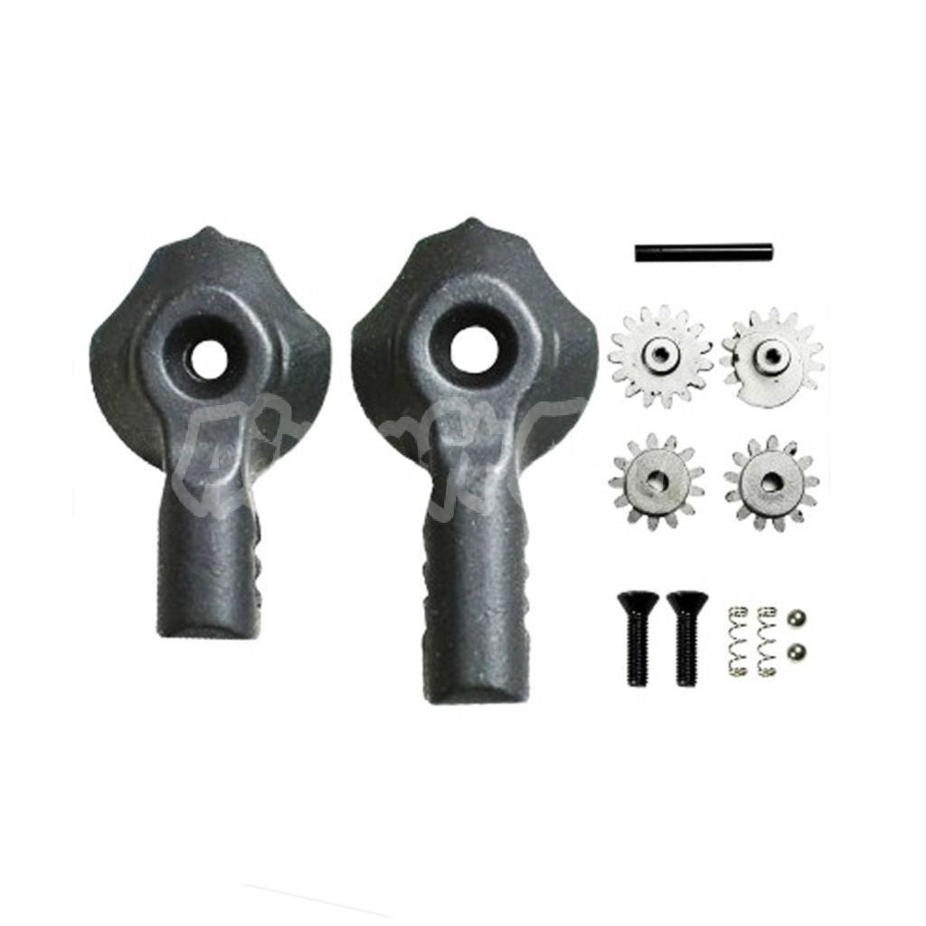 APS Phantom Extremis Rifle (PER) V2 Silver Edge Long/Short Ambi Fire Selector For PER M4 M16 Series AEG Airsoft Black