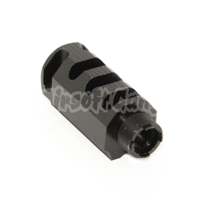 BELL 60mm/48mm Front Kit Compensator For Tokyo Marui / Bell 1911 GBB Pistol Airsoft Black