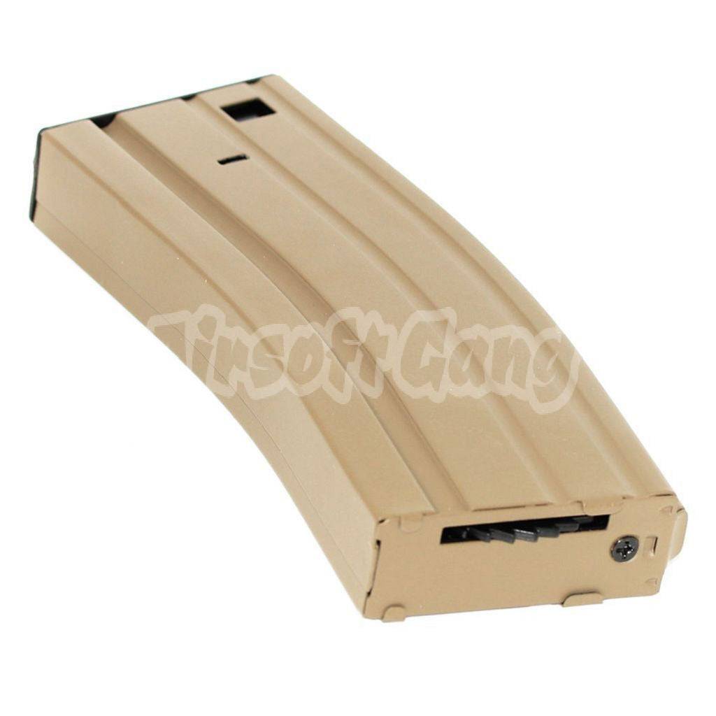 CYMA 350rd Hi-Cap Mag Magazine For M4 M16 Series APS / D-Boys / E&C / CYMA / G&P / Tokyo Marui / ICS / Classic Army / Jing Gong JG AEG Airsoft Dark Earth Tan