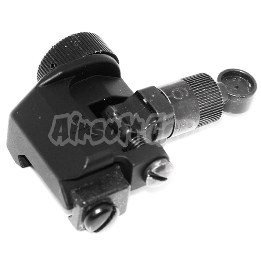 CYMA Knight's KAC Type 600M Flip Up Rear Sight For Standard 20mm RIS RAS Rail